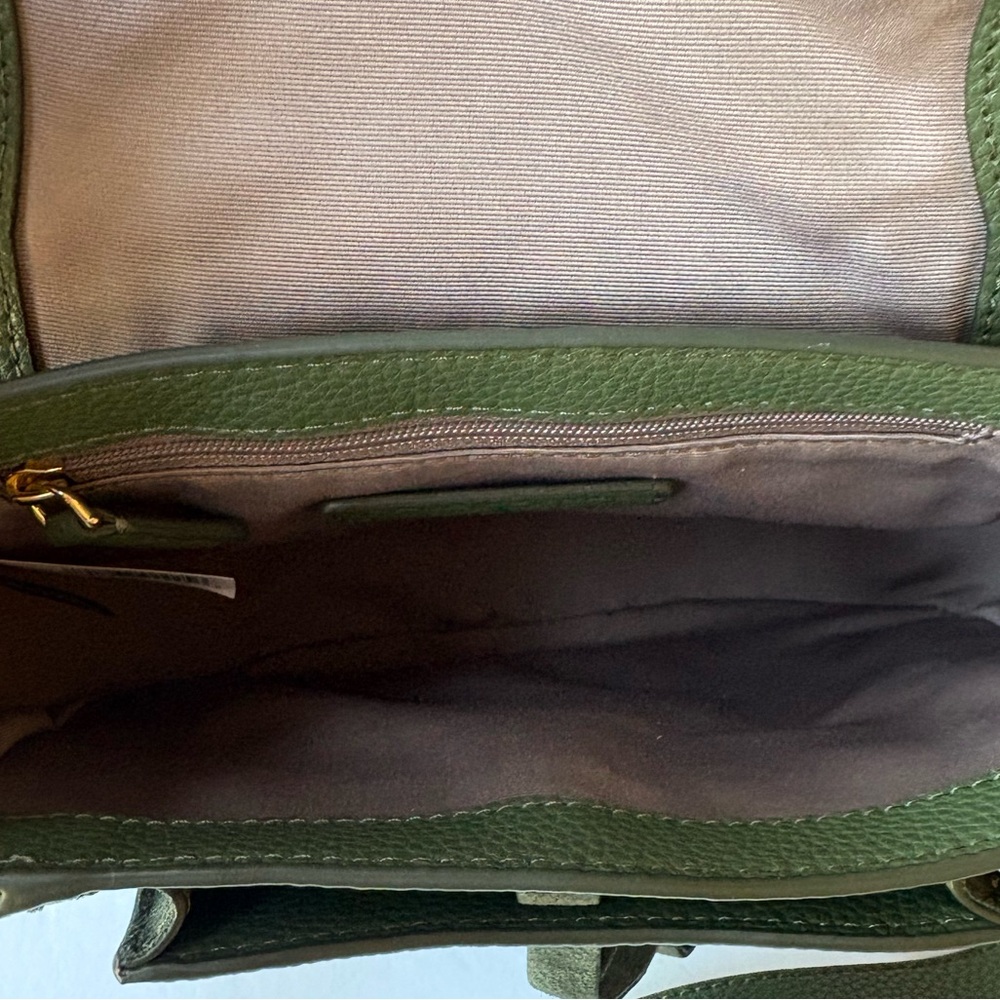 Marc Jacobs Maverick Saddle Crossbody New in Green - Picture 7 of 9